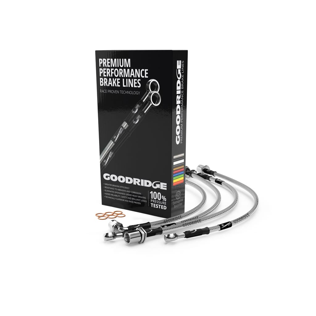 HIGH PERFORMANCE BRAIDED STAINLESS STEEL CLUTCH HOSE KIT FOR HILMAN IMP - Goodridge